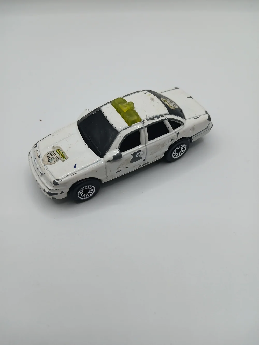 2002 McDonald's Matchbox Ford Crown Victoria Ohio Buckeye Police Car-Loose